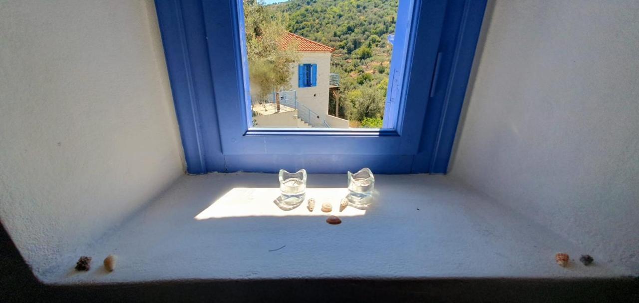 Maison Charme Avec Piscine Privee, Pres De La Mer A Sappounakeika, Tyros Sapounakeika Eksteriør billede