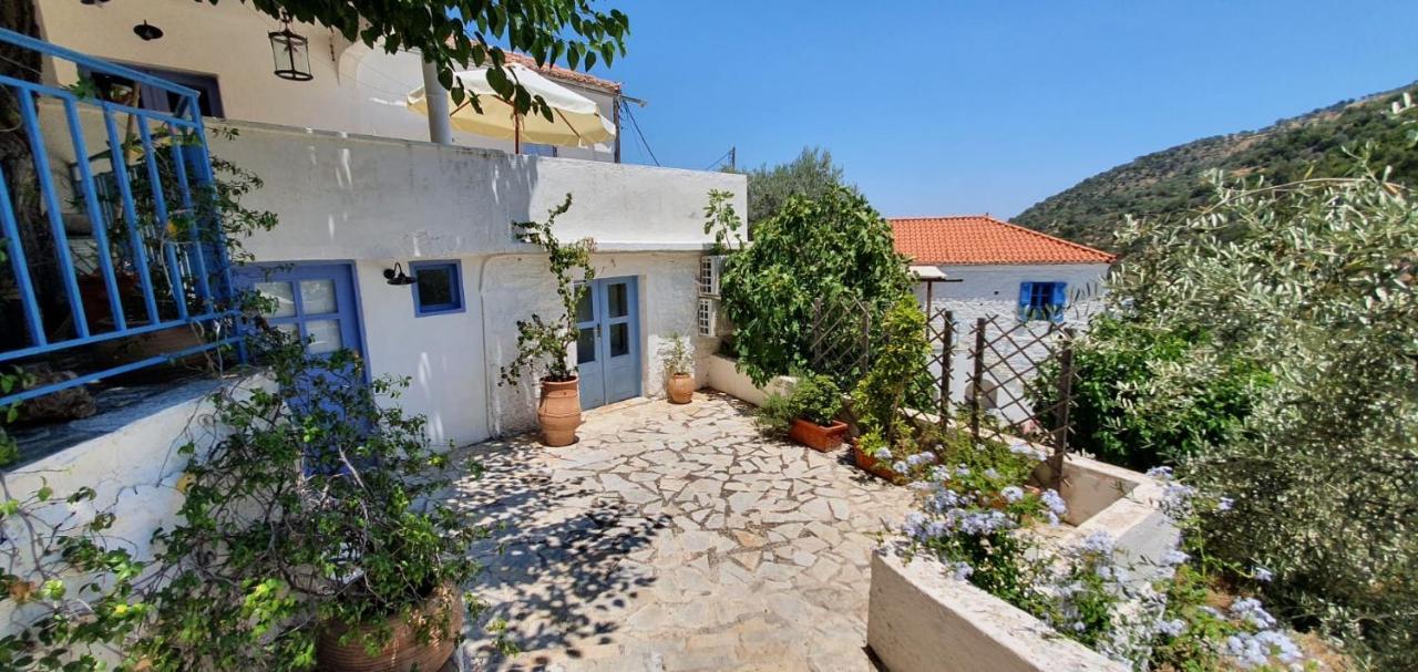 Maison Charme Avec Piscine Privee, Pres De La Mer A Sappounakeika, Tyros Sapounakeika Eksteriør billede