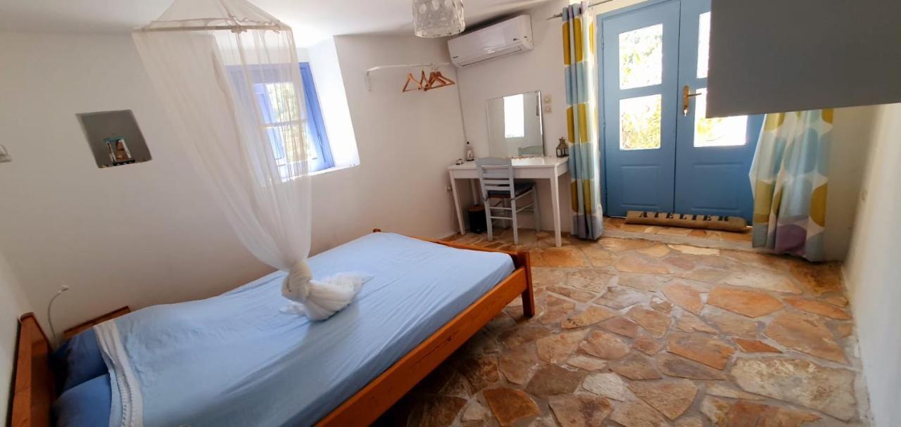 Maison Charme Avec Piscine Privee, Pres De La Mer A Sappounakeika, Tyros Sapounakeika Eksteriør billede